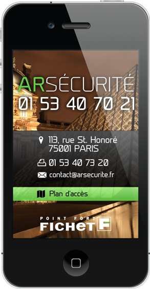 AR Sécurité - 113 rue St Honor  Paris 1