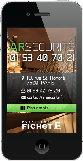 AR Sécurité - 113 rue St Honor� � Paris 1